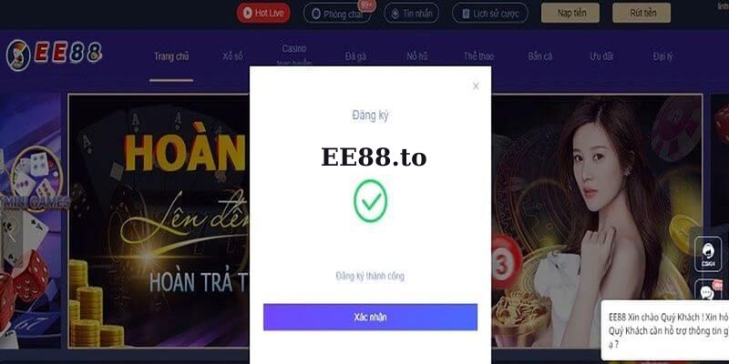 EE88_Hướng Dẫn Đăng Ký EE88 Và 4 Điều Tân Thủ Cần Biết