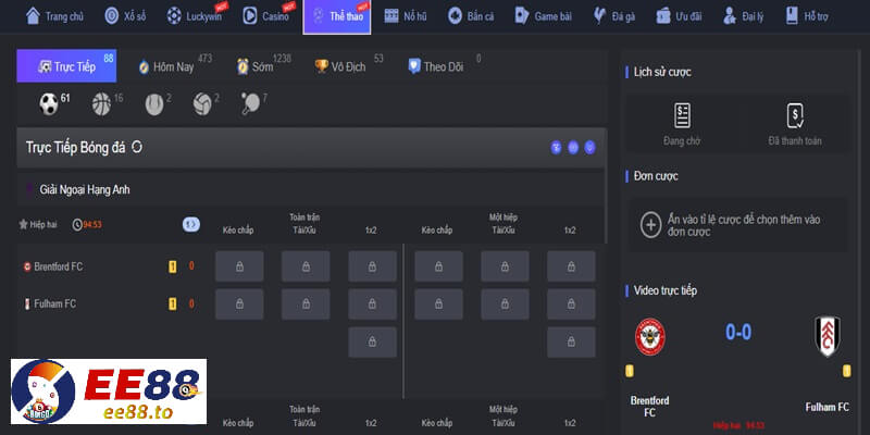 Hướng dẫn đọc kèo bóng đá tại nhà cái EE88 đơn giản